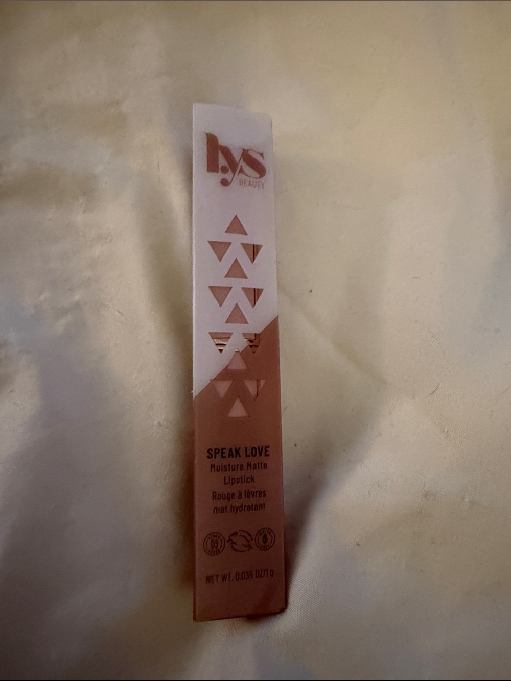 lys Beauty Speak Love Moisture Matte Lipstick - (Sincere) NEW
